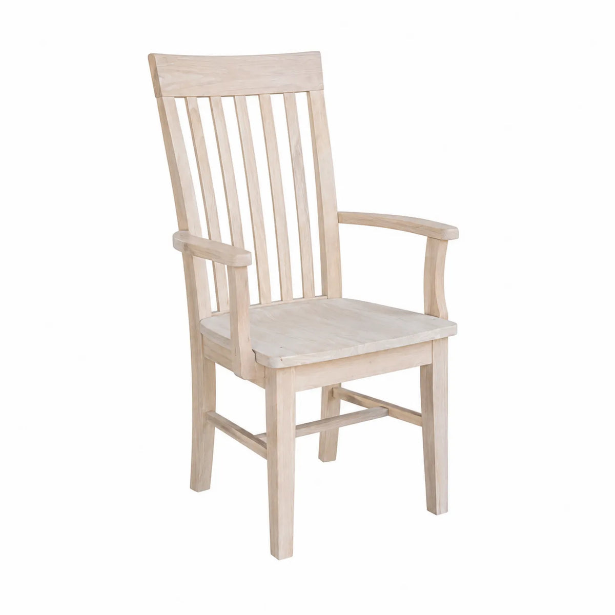 Sedia in Legno Massello con Braccioli 90cm